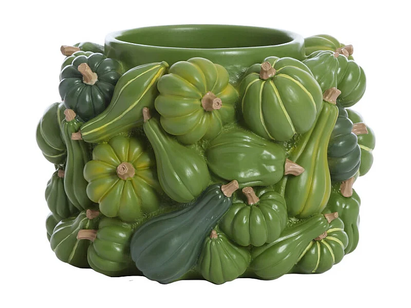 Vase CITROUILLE - Ø28x18cm - Vert