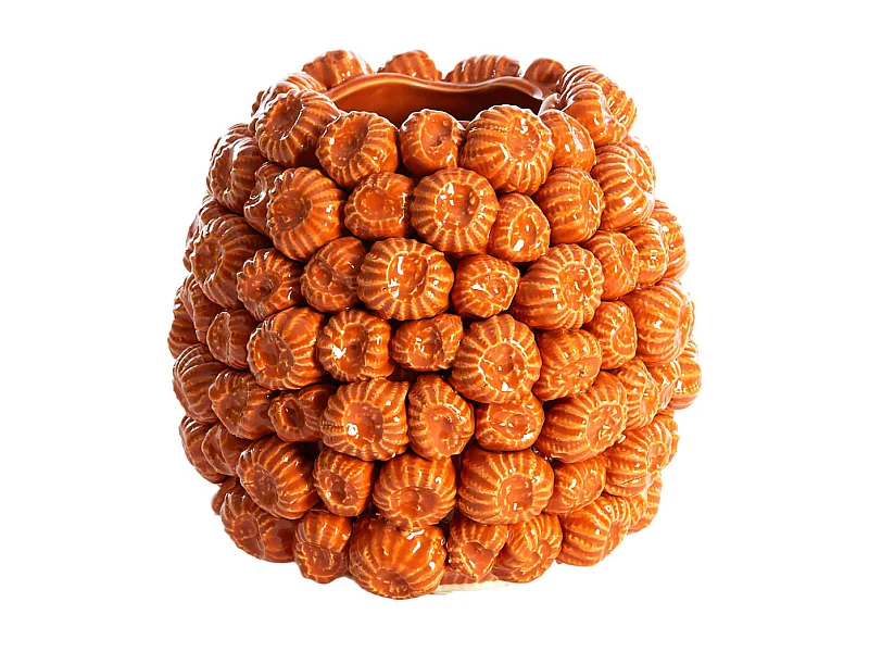 Vaas FALIRO - Ø20.5x19cm - Oranje