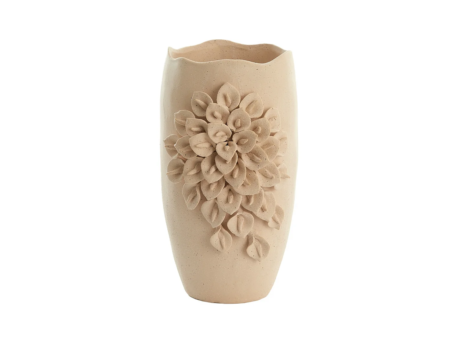Vase AMIATA - 23x19x35,5cm - Blanc