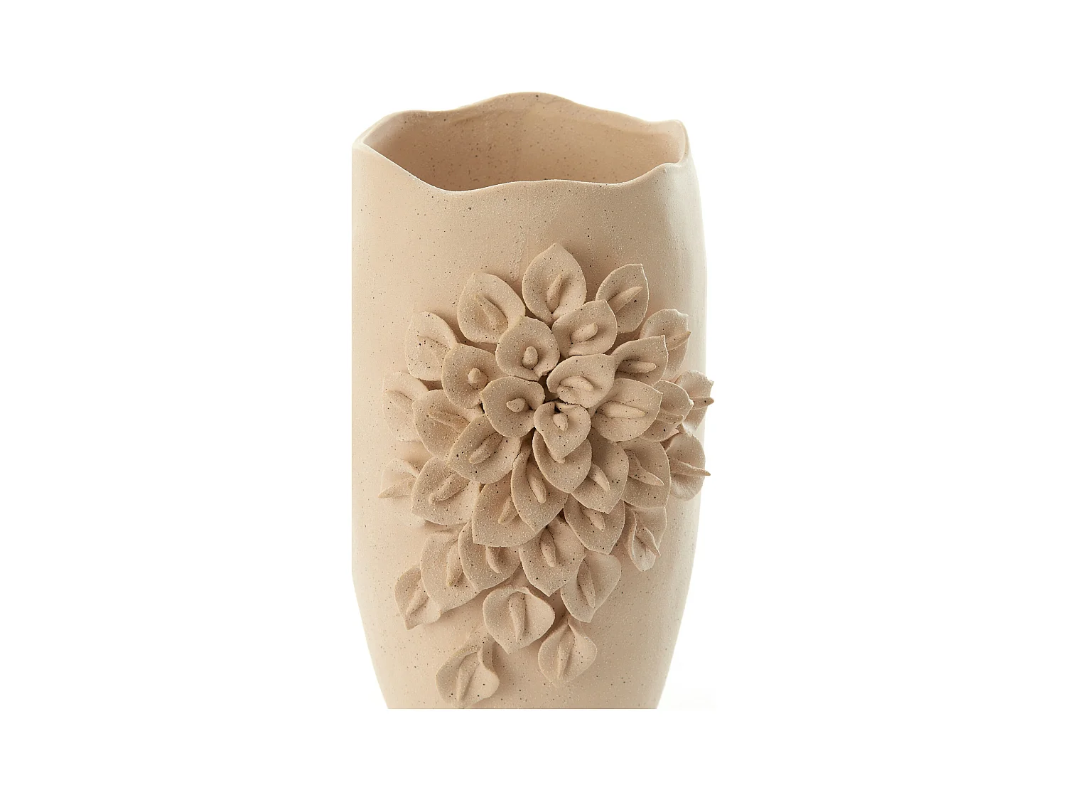 Vase AMIATA - 23x19x35,5cm - Blanc