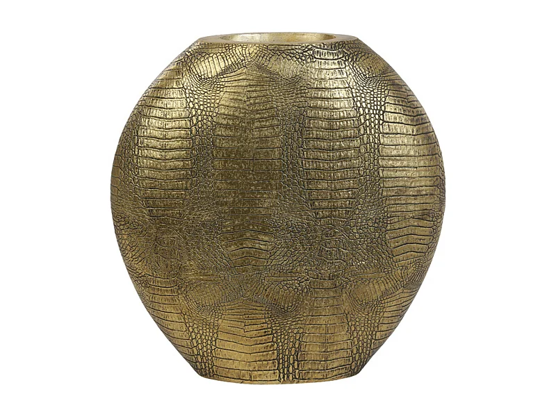 Vase SKELD - 39x11x40cm - Bronze