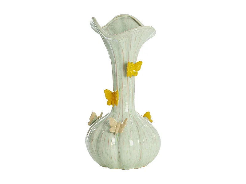 Vase PAPILLON - Ø23x44cm - Vert