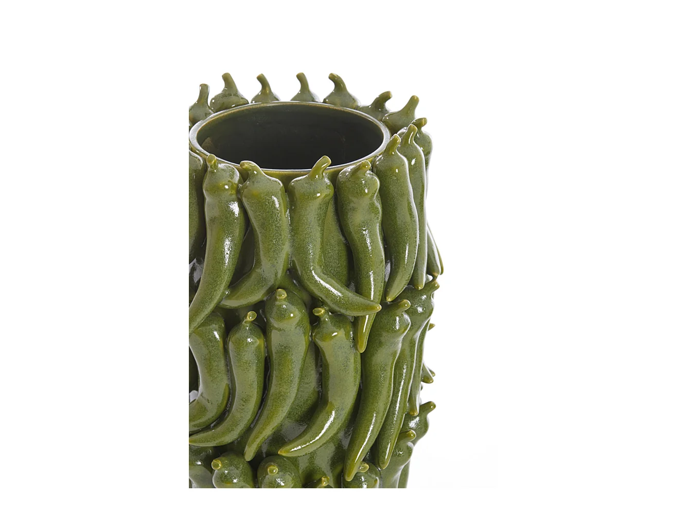 Vase PEPPER - 26,5x25x39cm - Vert