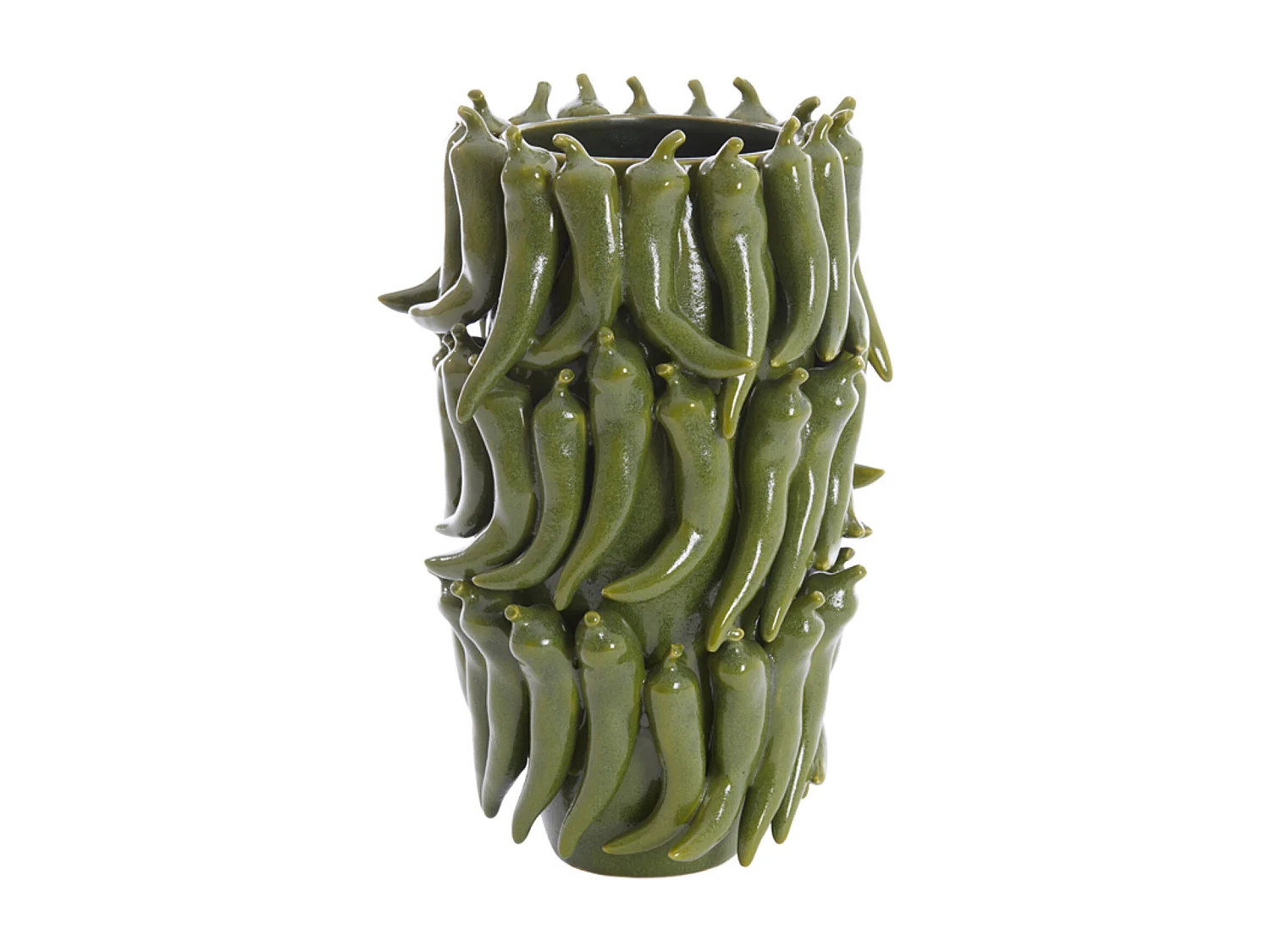 Vase PEPPER - 26,5x25x39cm - Vert
