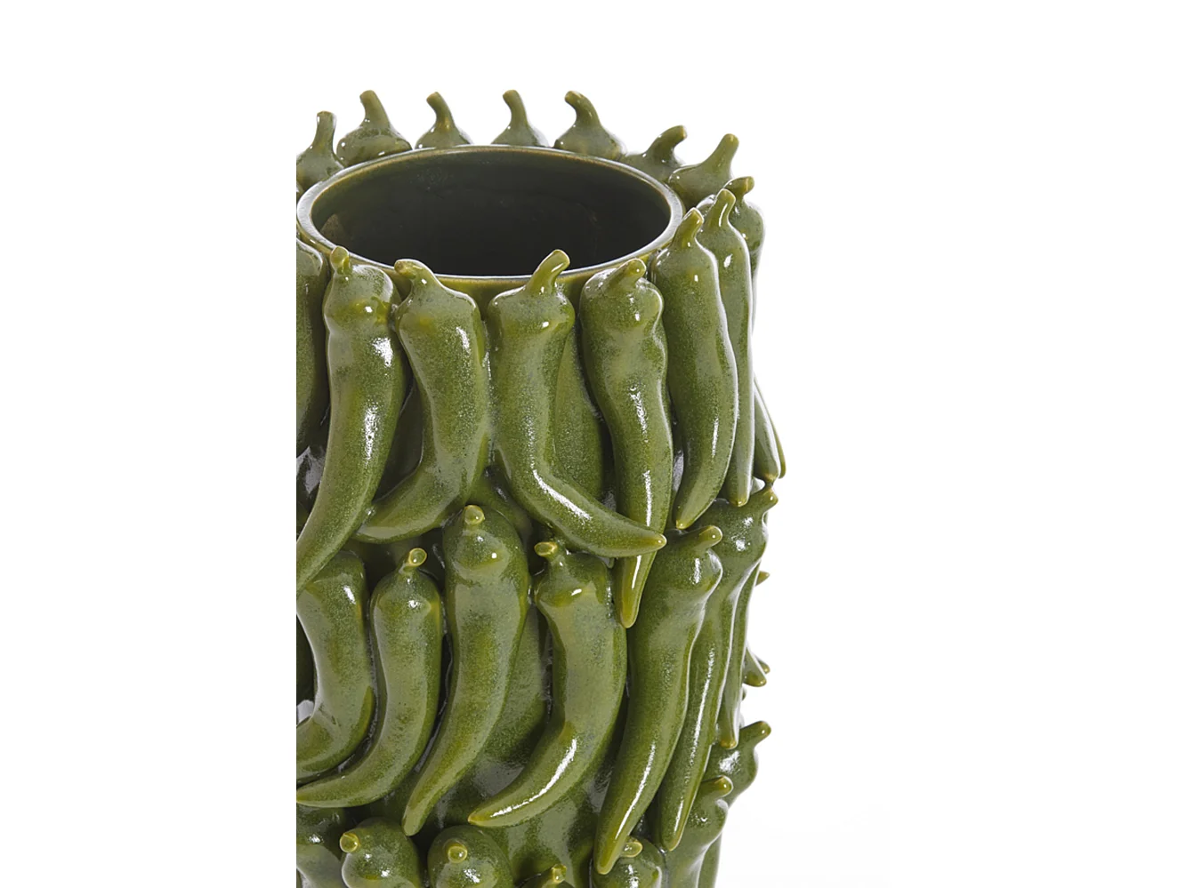 Vase PEPPER - 26,5x25x39cm - Vert