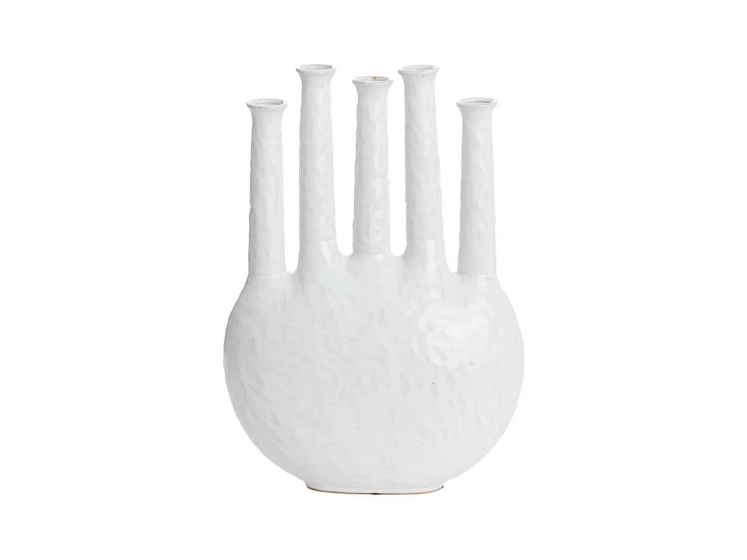 Vase BEKAPO - 34x14x48cm - Blanc
