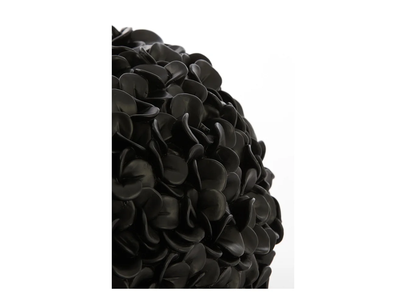 Vase PHYLIA - Ø47,5x30cm - Noir