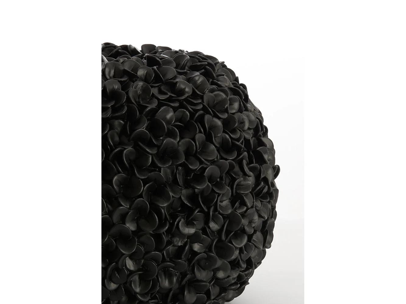Vase PHYLIA - Ø47,5x30cm - Noir