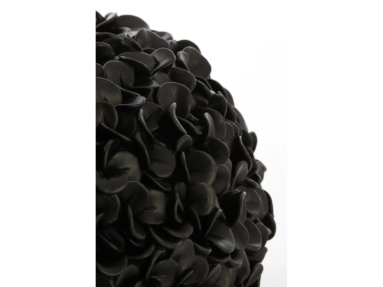 Vase PHYLIA - Ø47,5x30cm - Noir