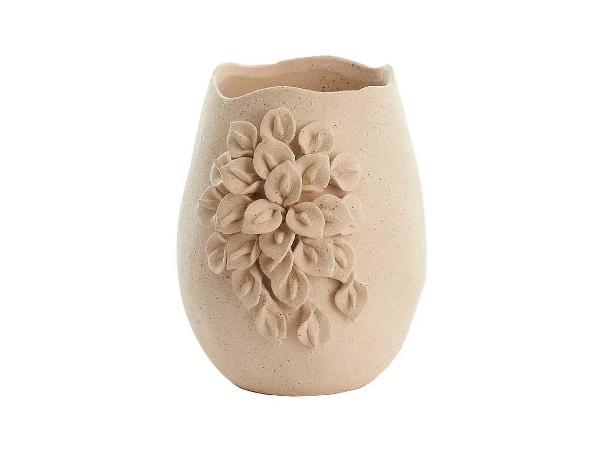 Vase AMIATA - 23x20,5x26cm - Blanc
