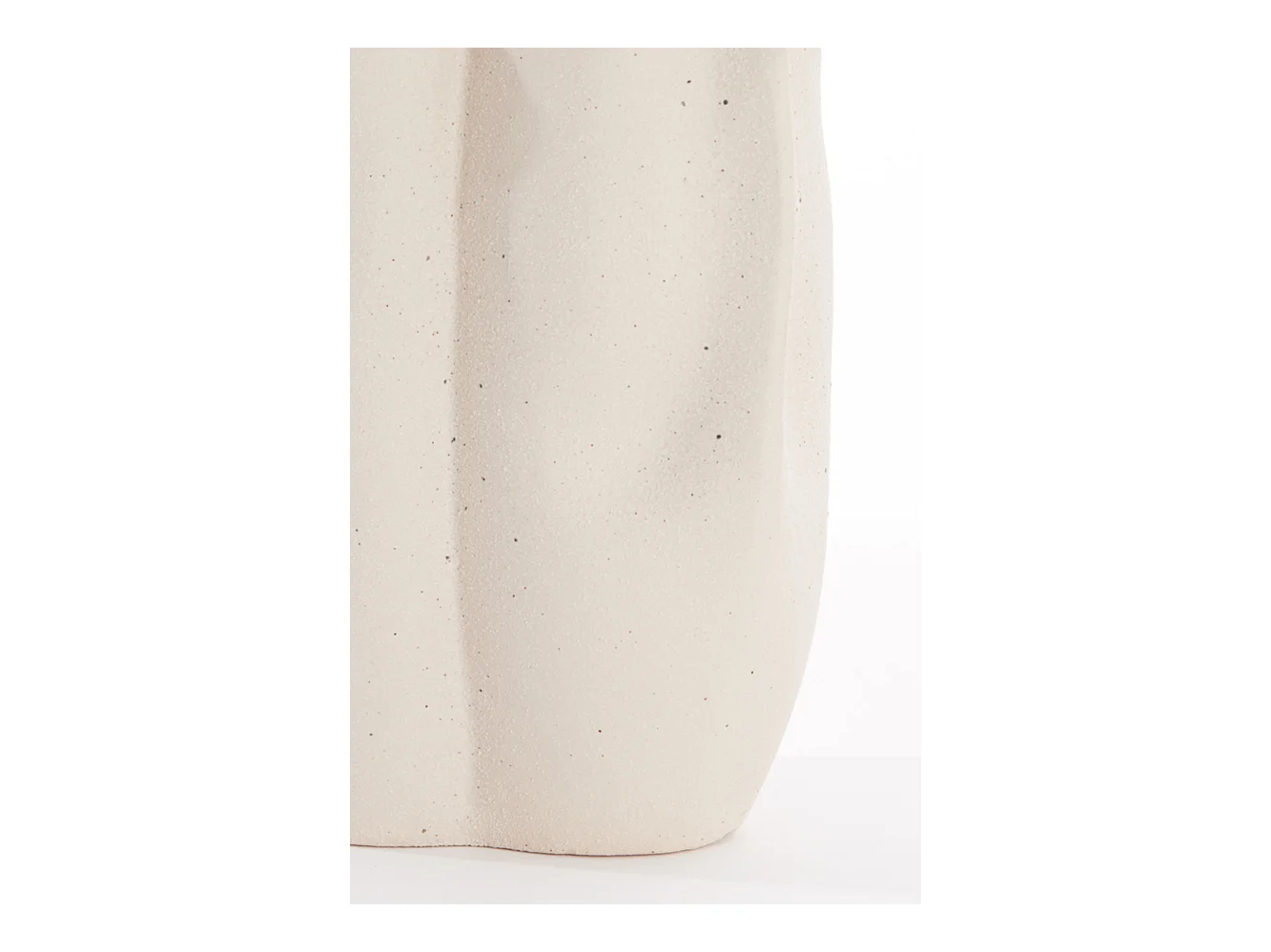Vase SANGULI - 28x27,5x36,5cm - Blanc