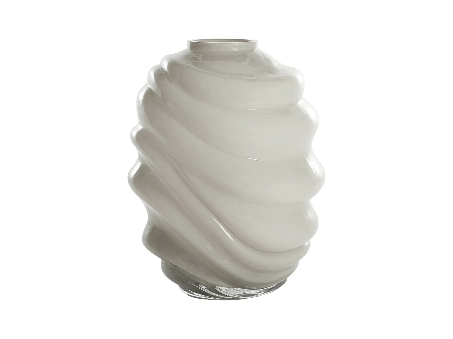 Vase BIOTU - Ø23,5x30,5cm - Gris