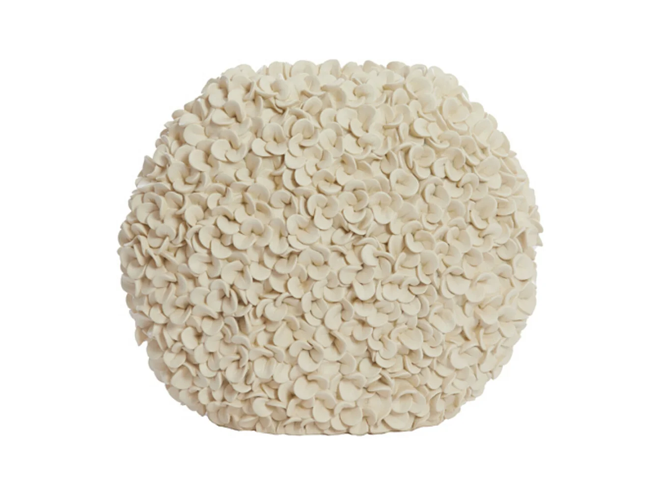 Vase PHYLIA - 44x20,5x38,5cm - Blanc