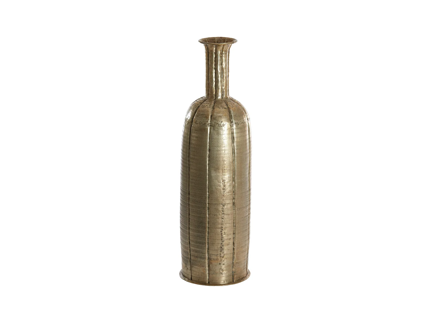 Vase PARTO - Ø20,5x75cm - Doré
