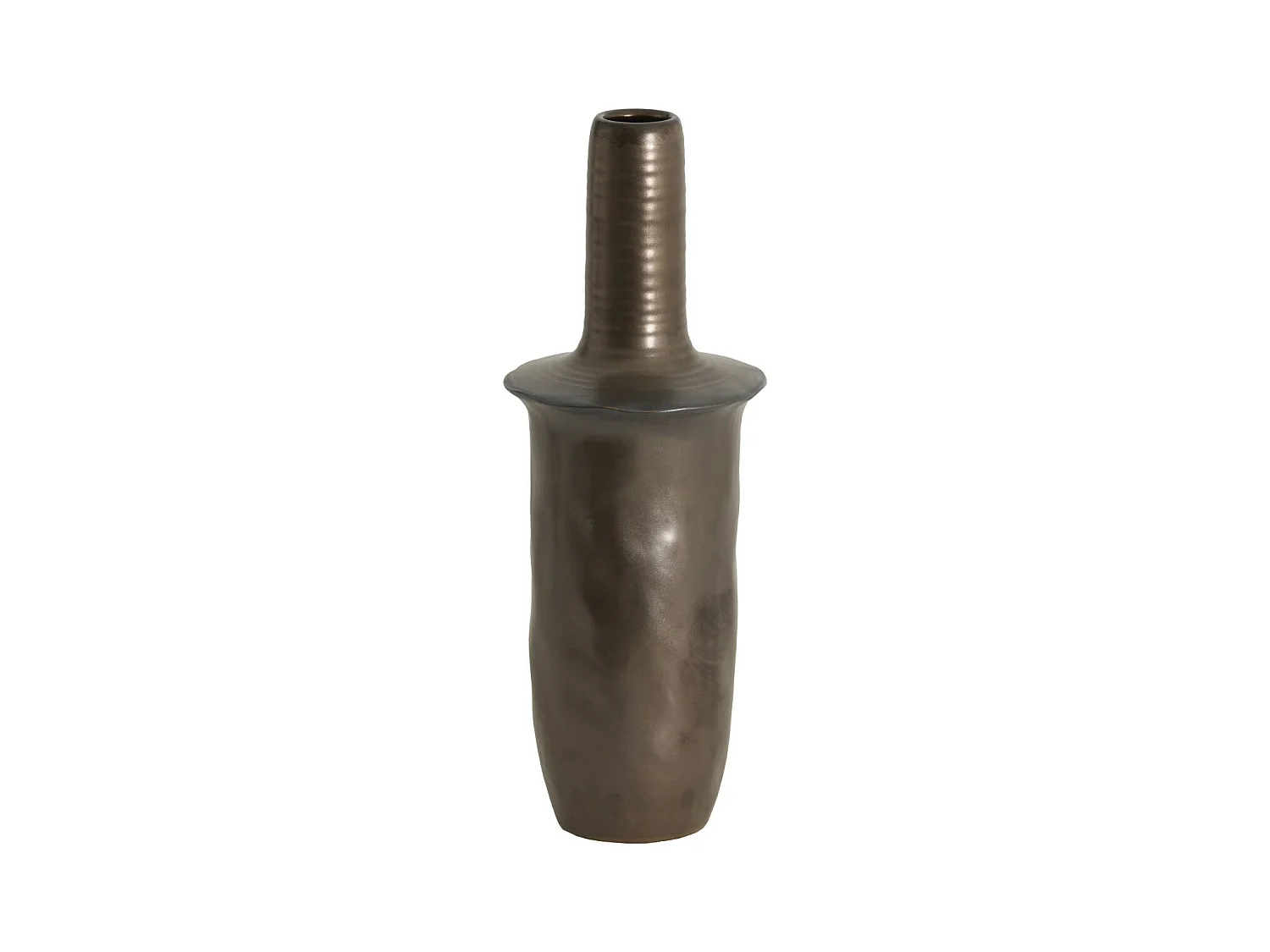 Vase SENNES - Ø17,5x48,5cm - Bronze