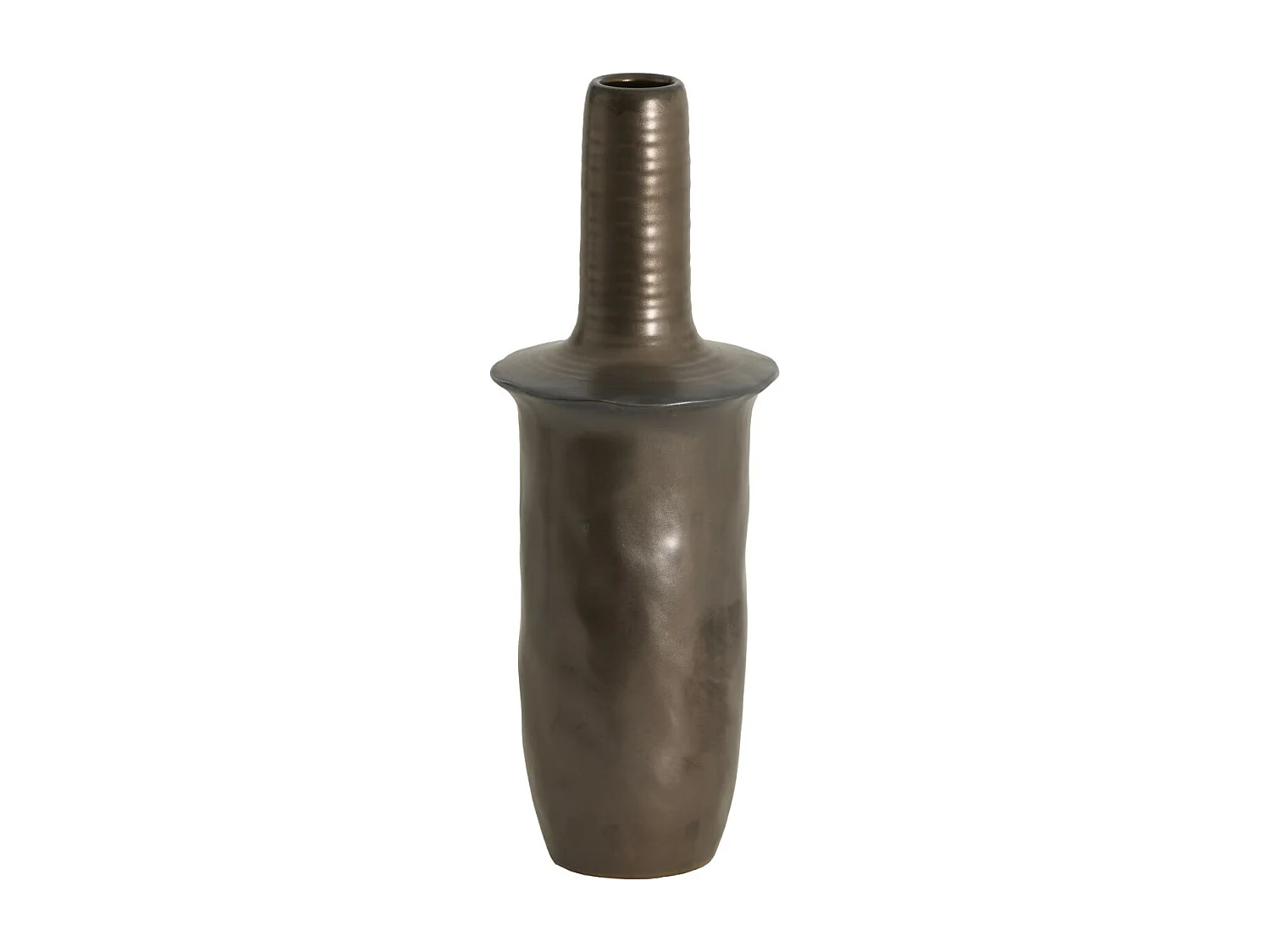 Vase SENNES - Ø17,5x48,5cm - Bronze