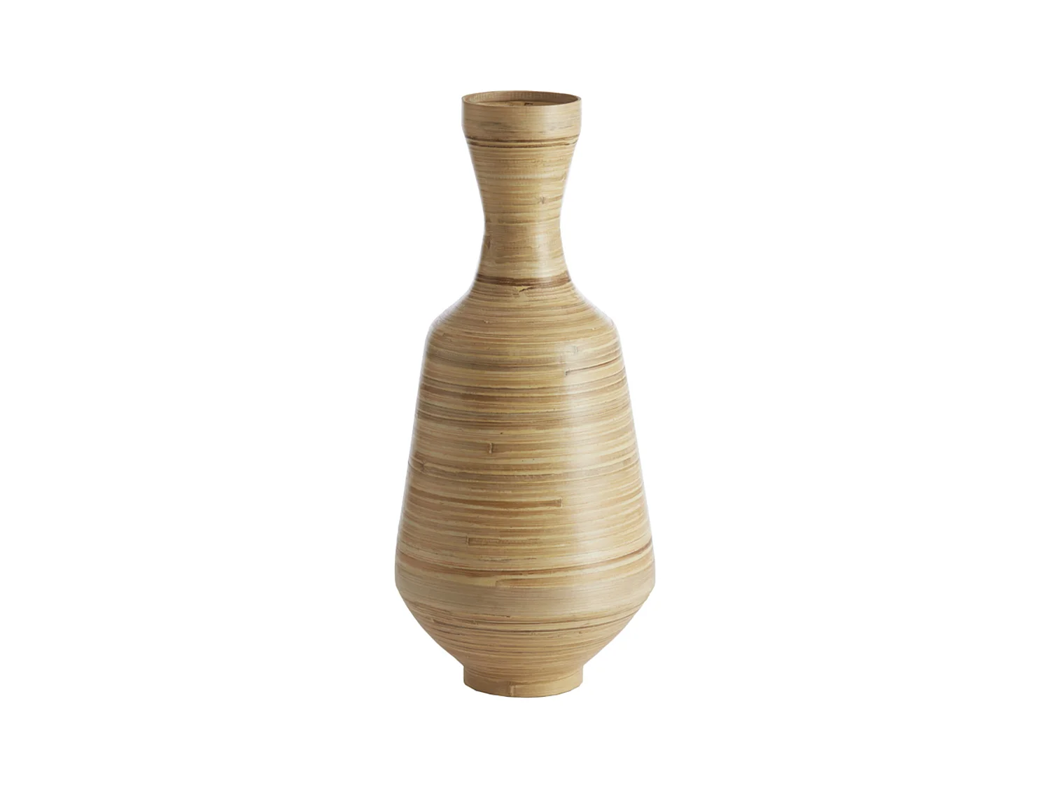 Vase TULUA - Ø26x58cm - Marron