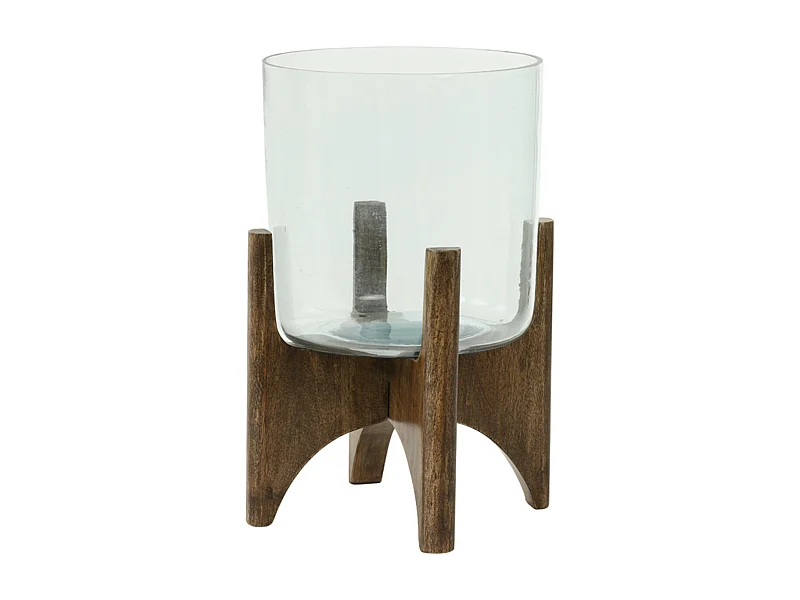 Vase JACE - Ø22,5x33,5cm - Braun