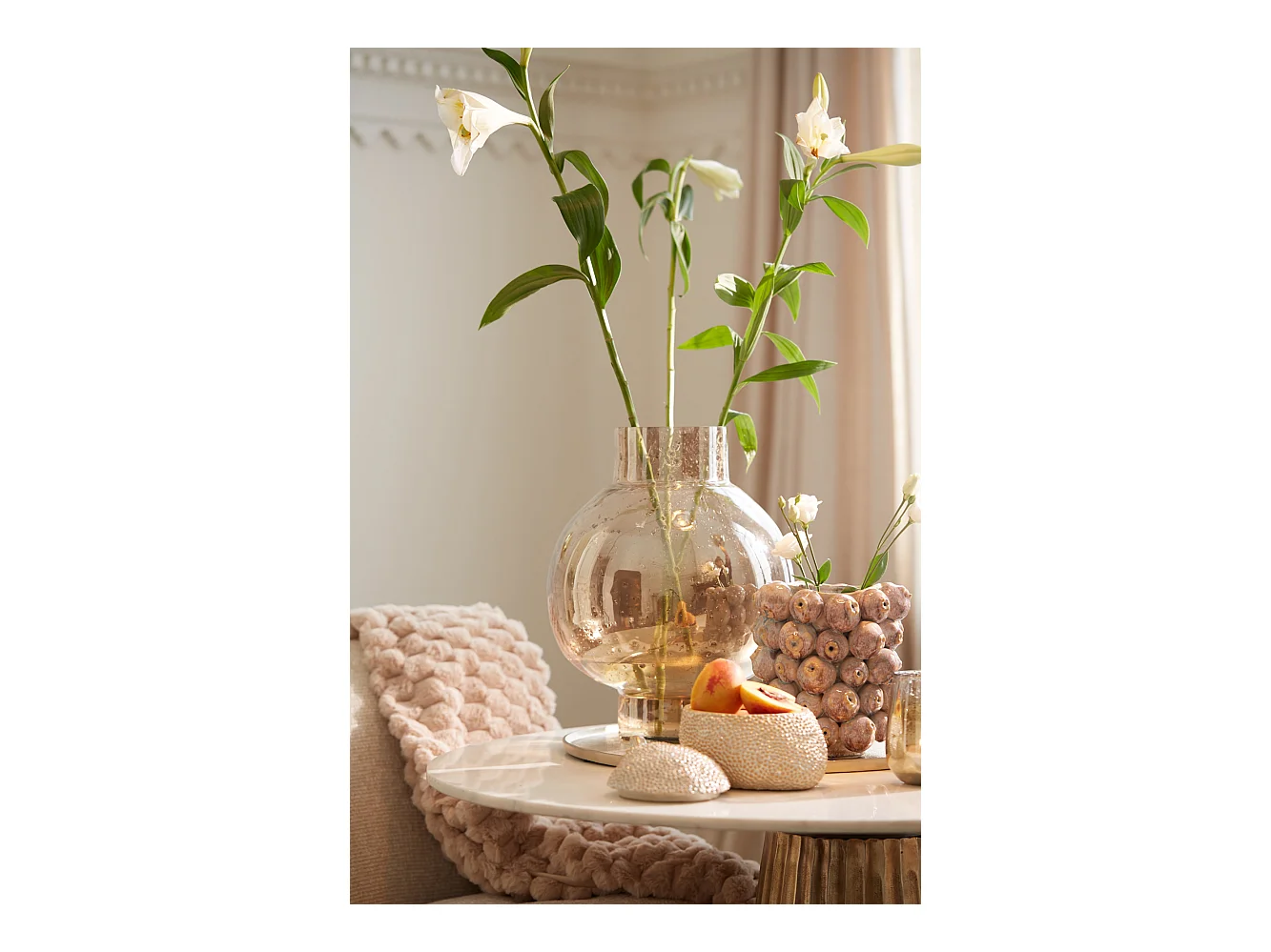 Vase DUSIT - Ø31x38cm - Orange