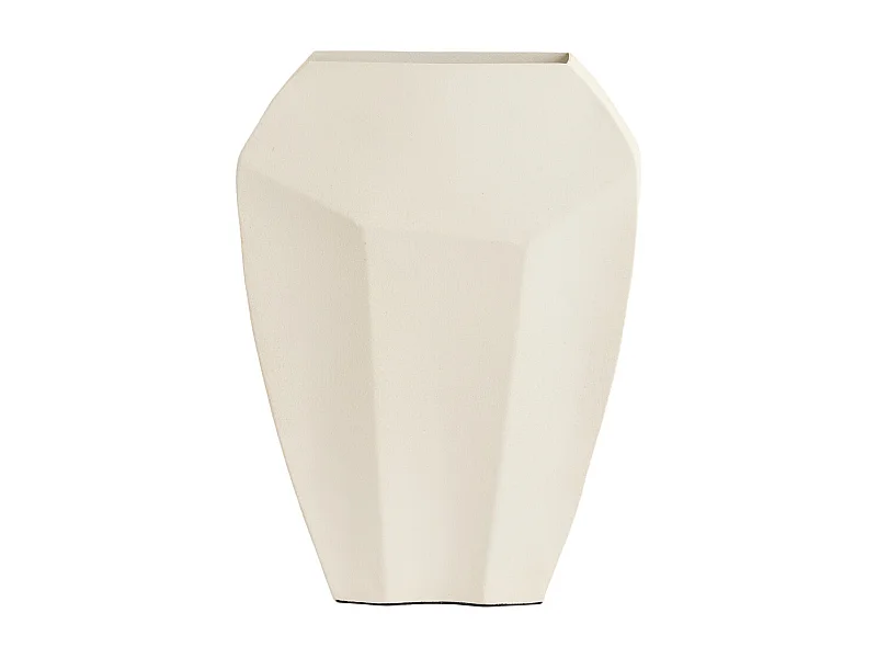 Vase CORDOBA - 25x11x34cm - Blanc