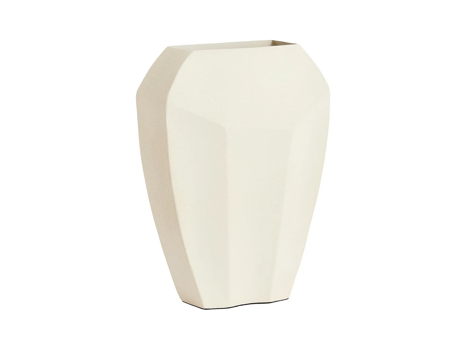Vase CORDOBA - 25x11x34cm - Blanc