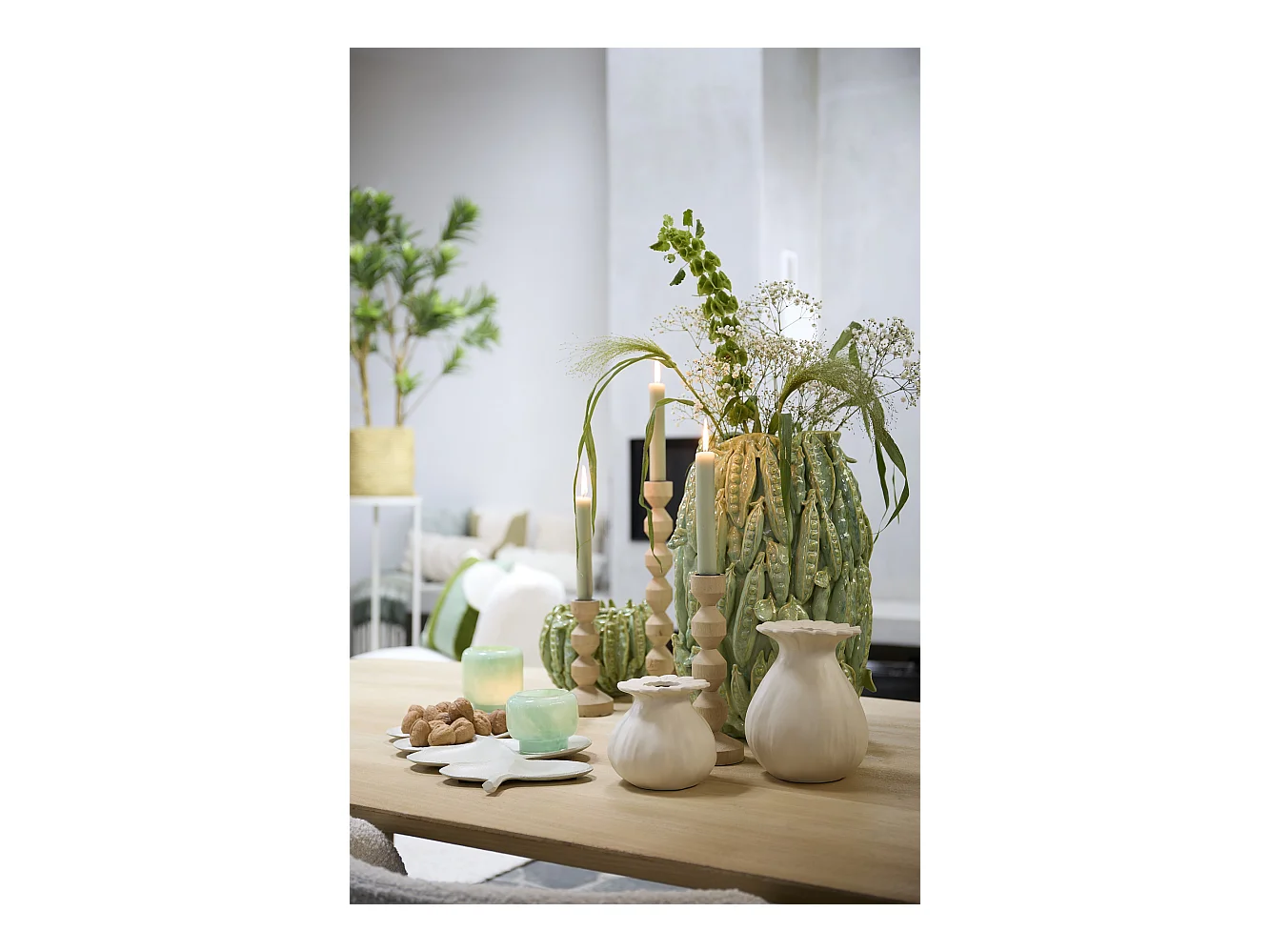 Vase FABA - 31,5x30,5x45cm - Vert