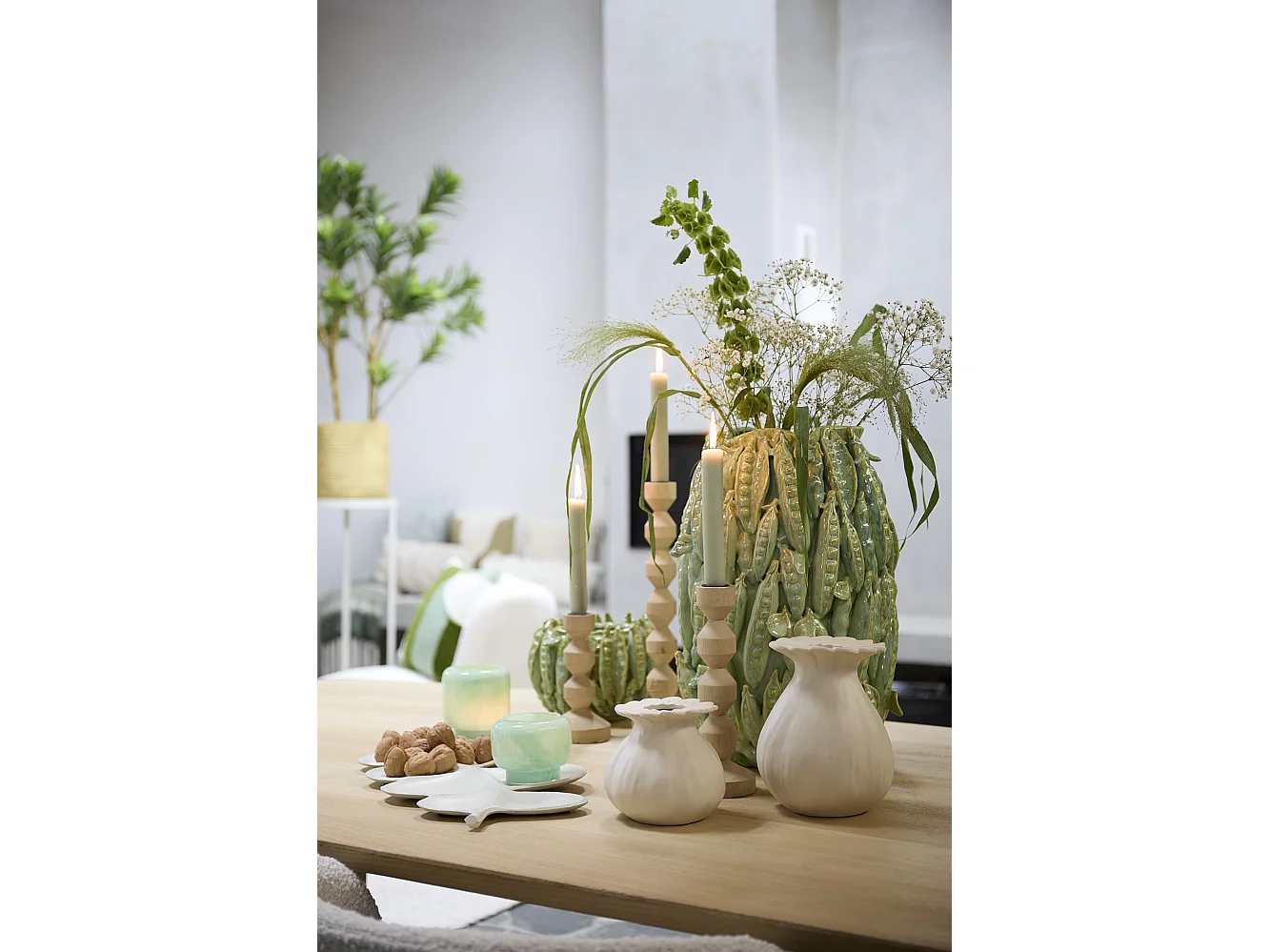 Vase FABA - 31,5x30,5x45cm - Vert