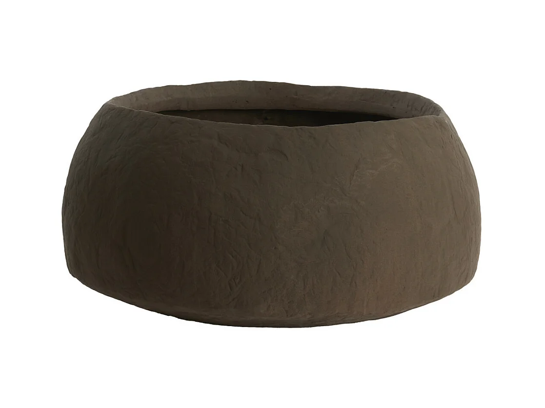 Vase TINGRI - Ø56x29cm - Marron