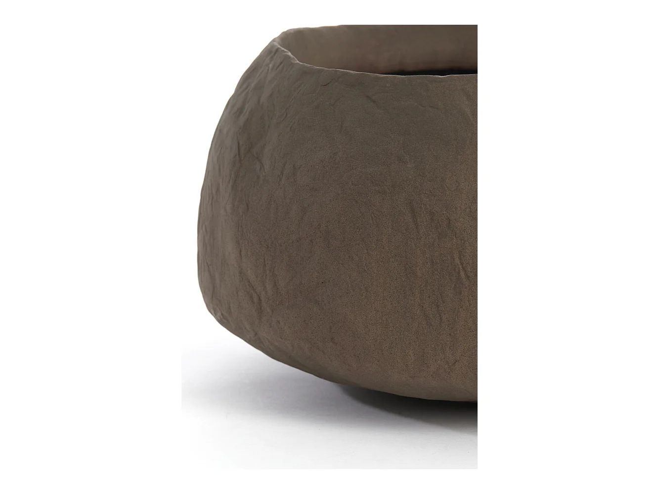 Vase TINGRI - Ø56x29cm - Marron