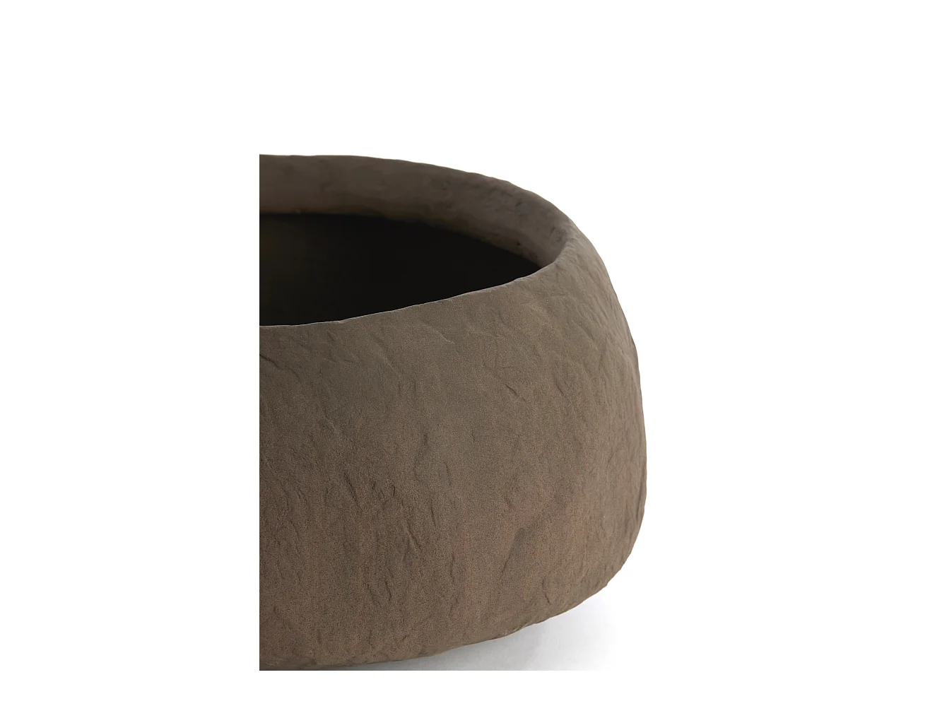 Vase TINGRI - Ø56x29cm - Marron