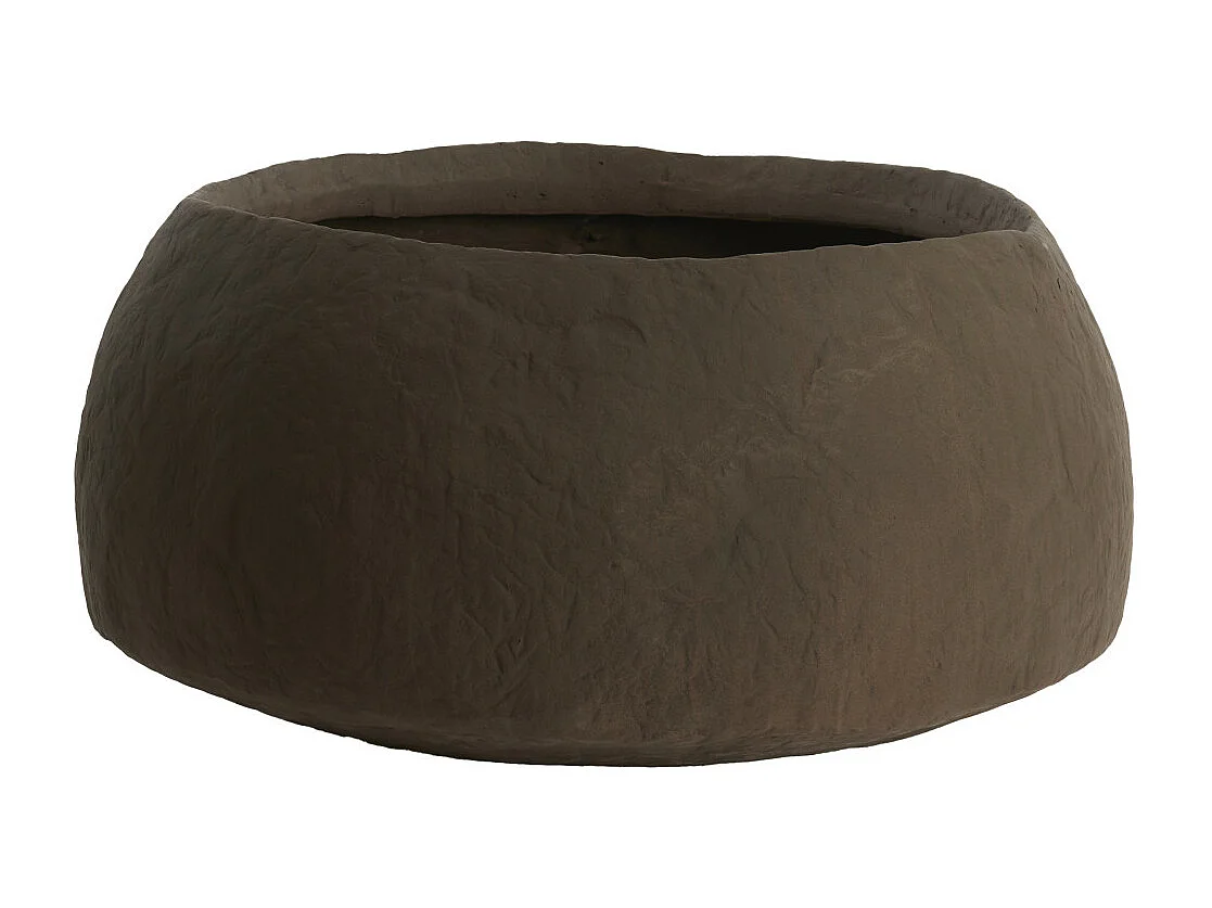 Vase TINGRI - Ø56x29cm - Marron