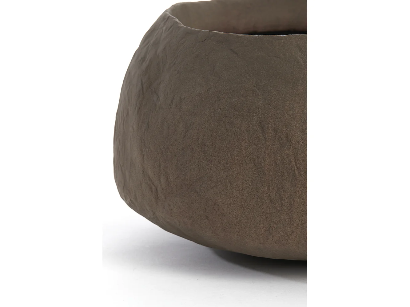 Vase TINGRI - Ø56x29cm - Marron