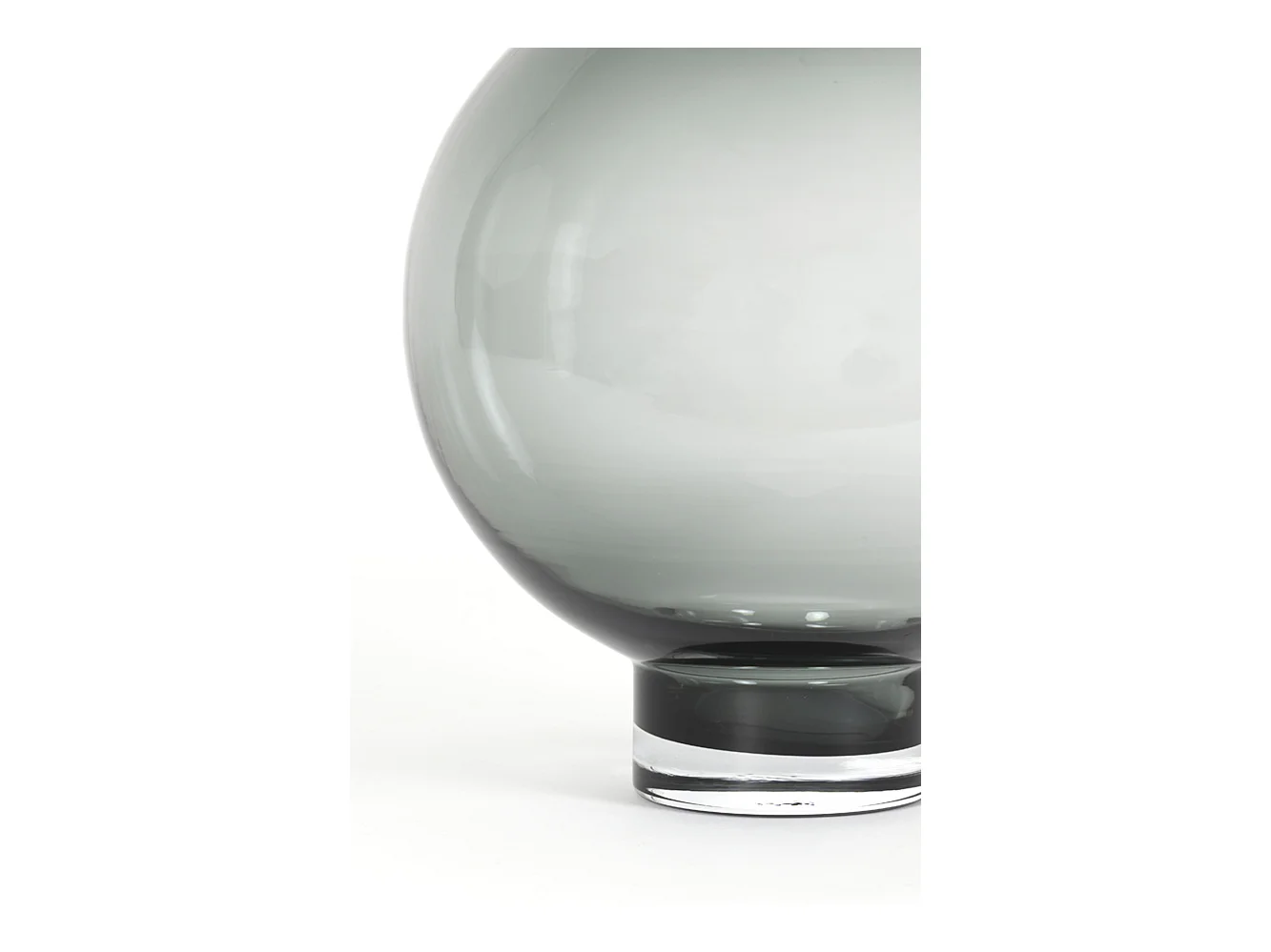 Vase KEISHA - Ø27,5x36,5cm - Gris