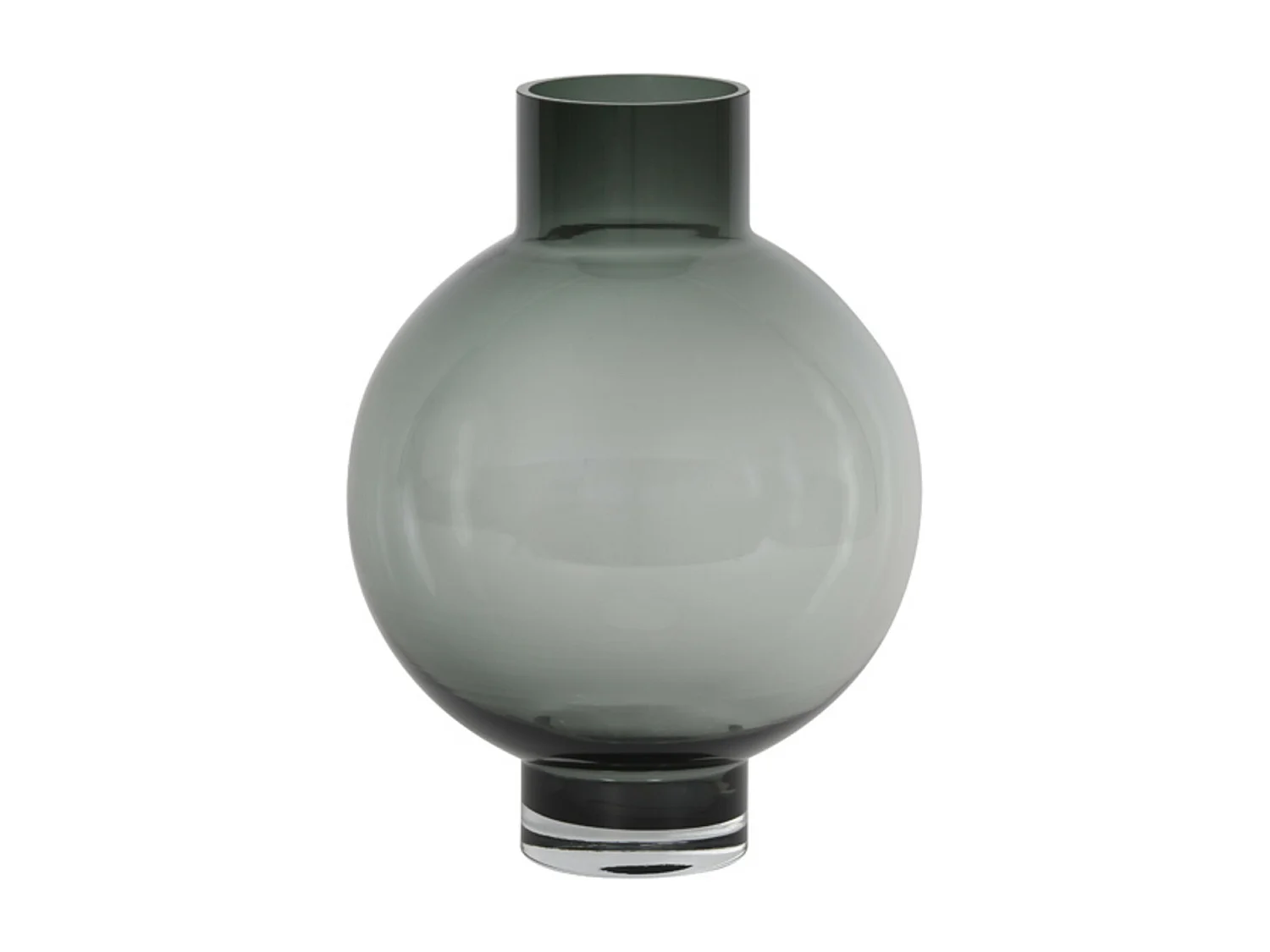 Vase KEISHA - Ø27,5x36,5cm - Gris