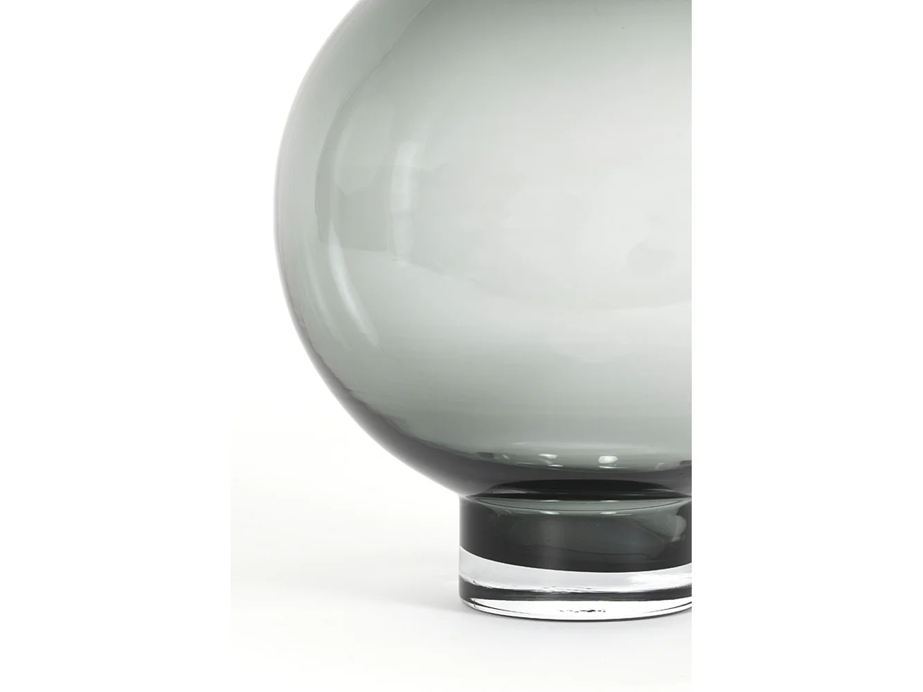 Vase KEISHA - Ø27,5x36,5cm - Gris