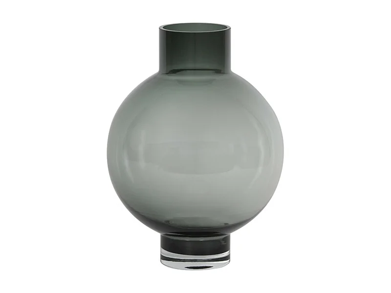 Vase KEISHA - Ø27,5x36,5cm - Gris