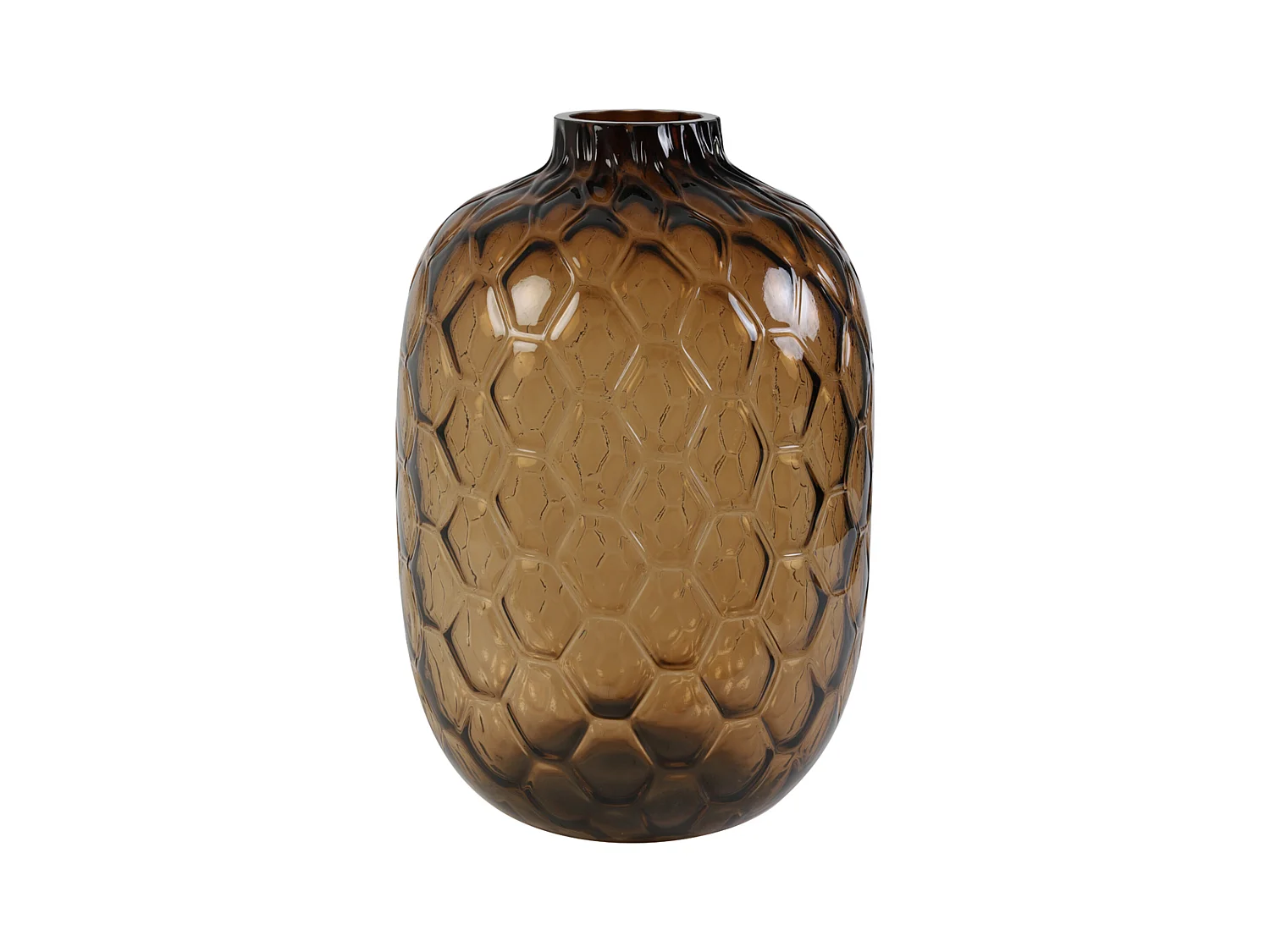 Vase CARINO - Ø34x50cm - Marron