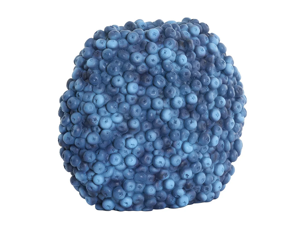 Vase BERRIES - 32x18x27,5cm - Bleu