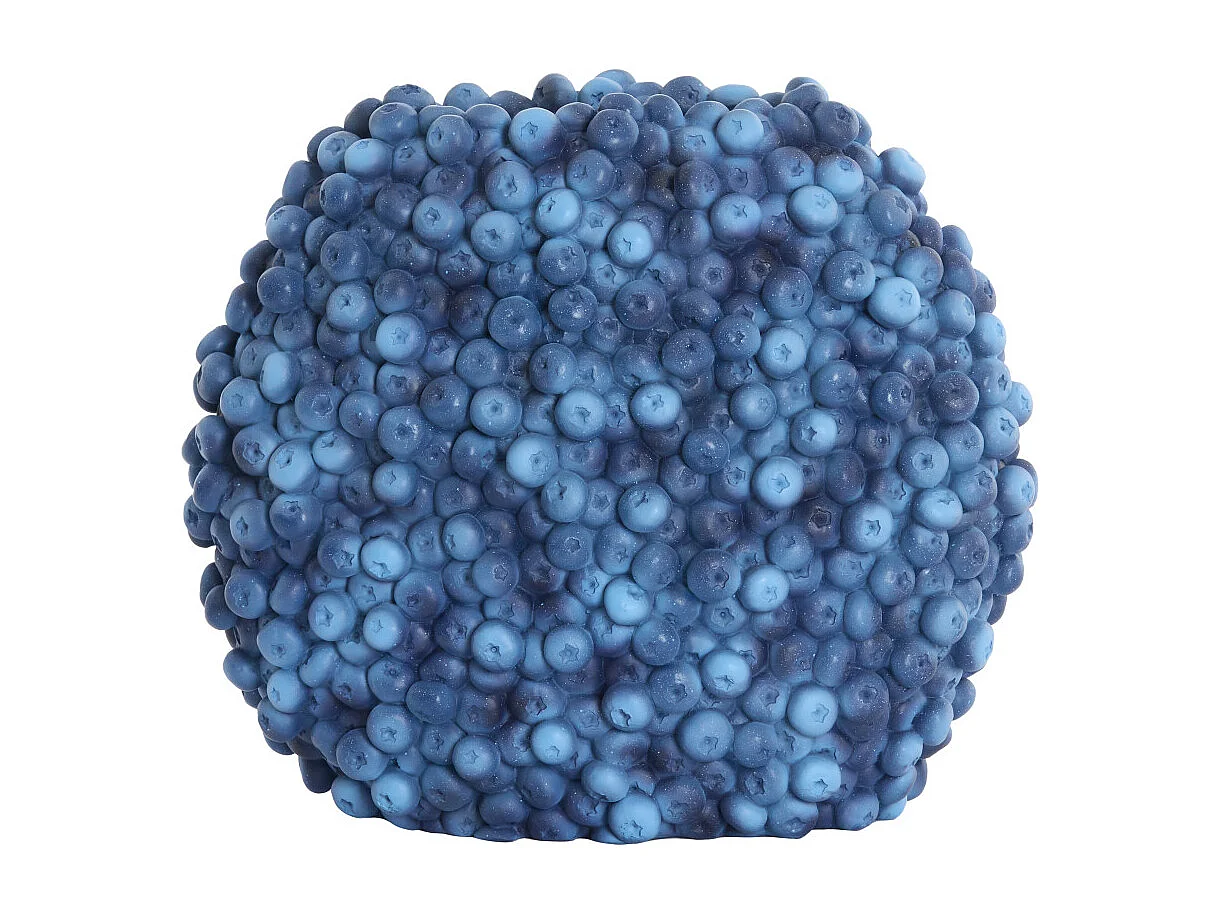 Vase BERRIES - 32x18x27,5cm - Bleu