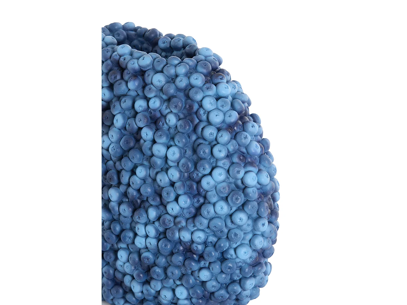 Vase BERRIES - 32x18x27,5cm - Bleu