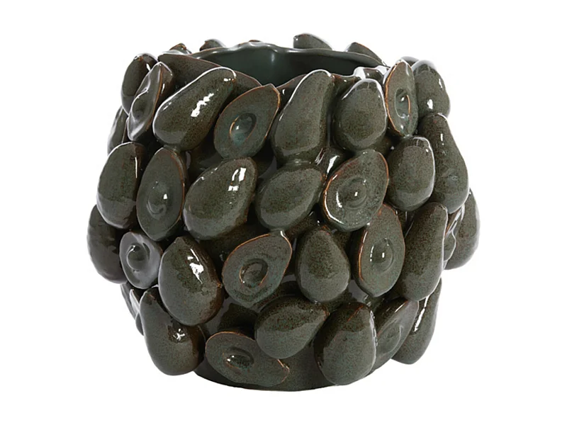 Vase AVOCAT - 36x35,5x31,5cm - Marron