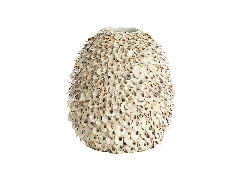 Vase UBATE - Ø33x35cm - Marron