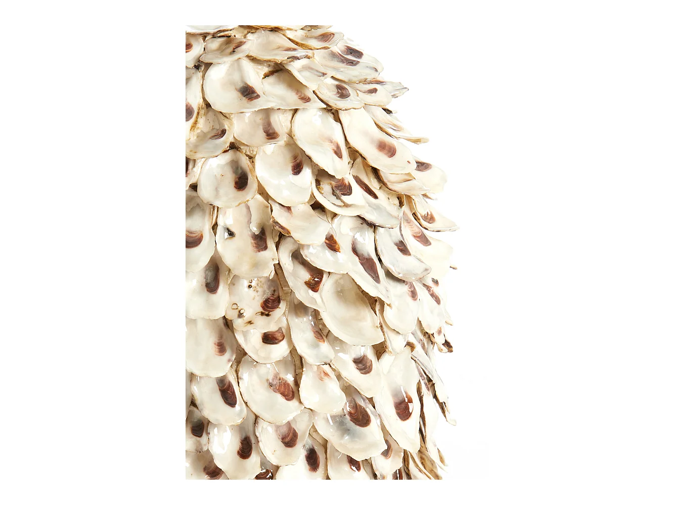 Vase UBATE - Ø33x35cm - Marron