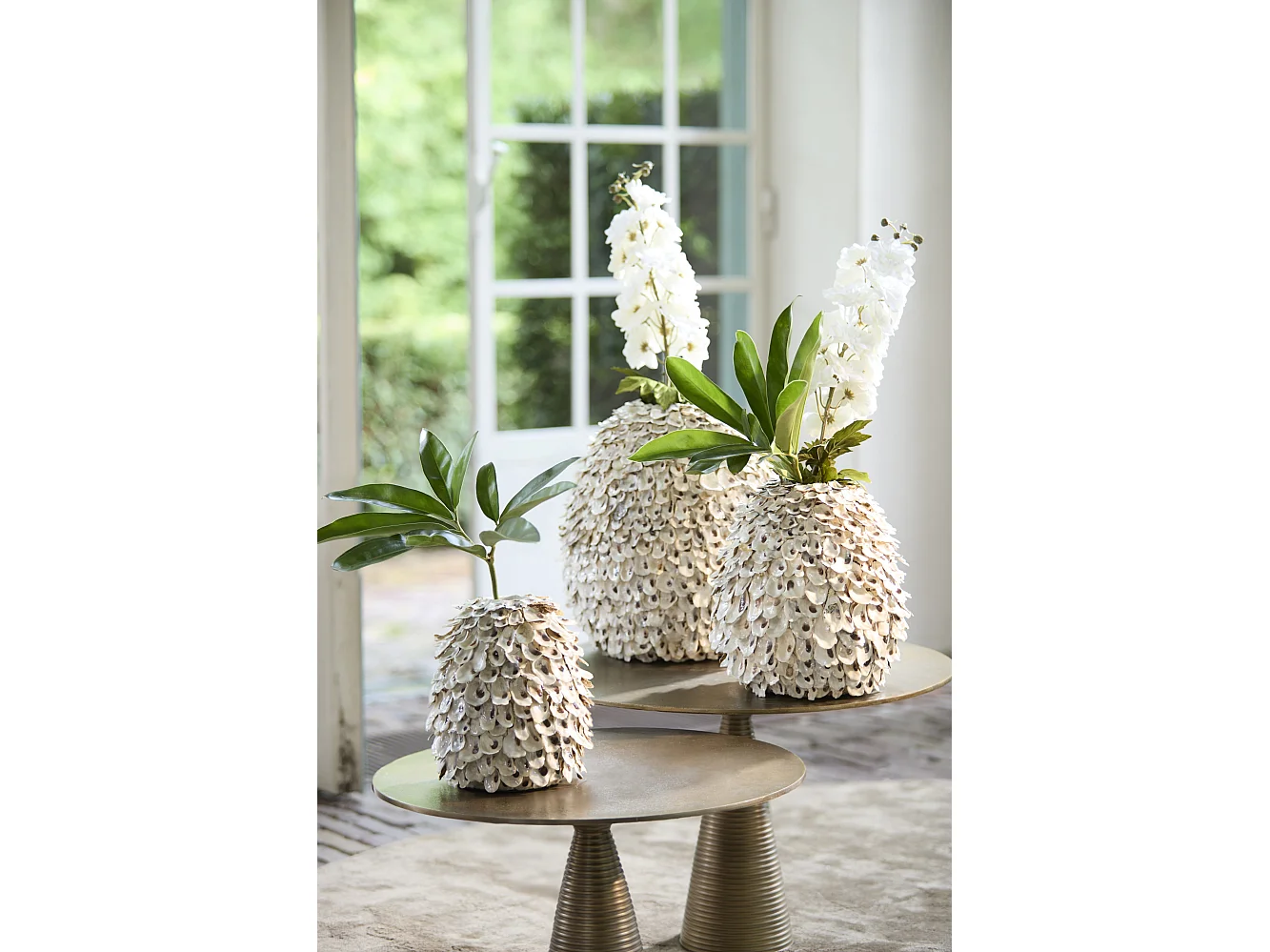 Vase UBATE - Ø33x35cm - Marron