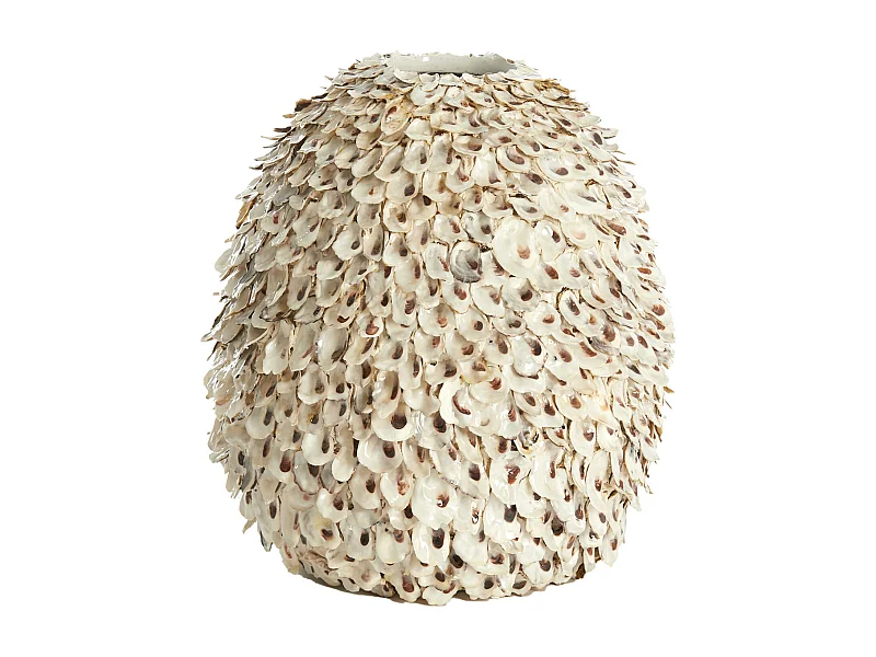 Vase UBATE - Ø33x35cm - Marron