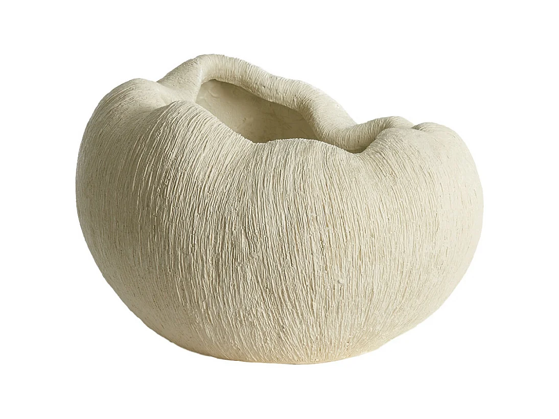 Vase DENISA - 52,5x42,5x34cm - Weiß