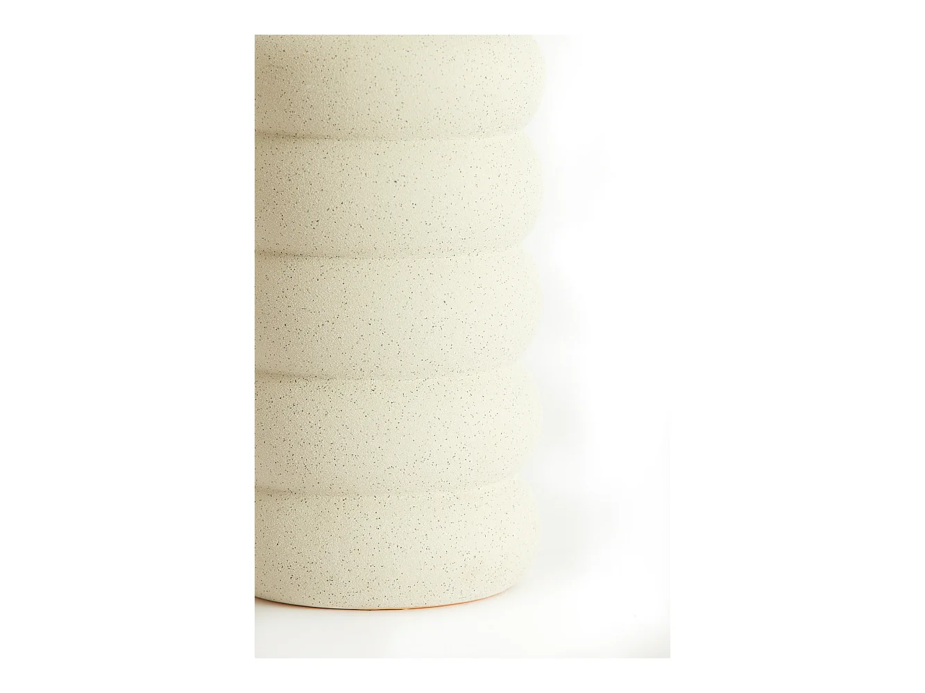 Vase TRIORA - Ø16x29,5cm - Weiß