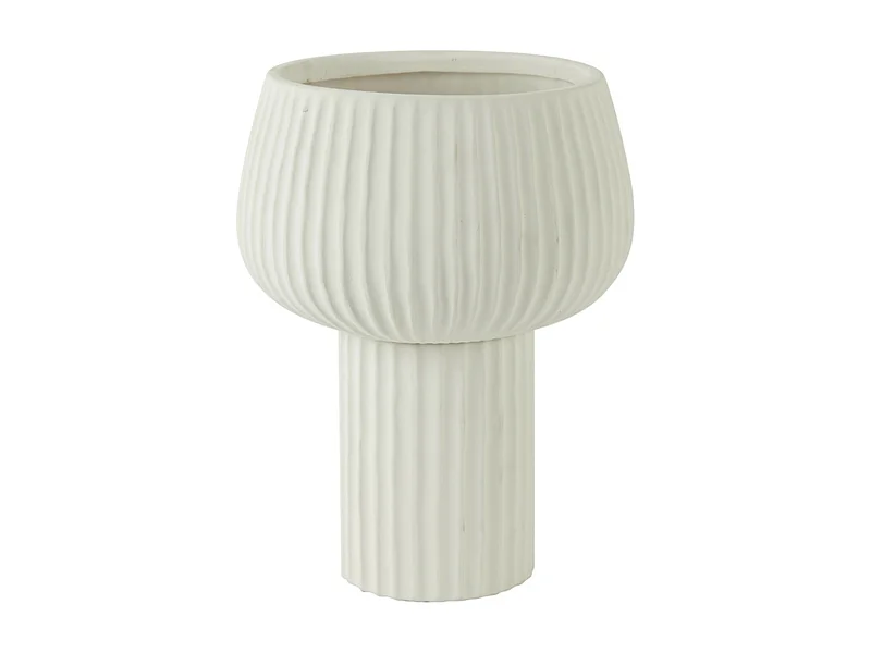 Vase FEYA - Ø27,5x36cm - Blanc