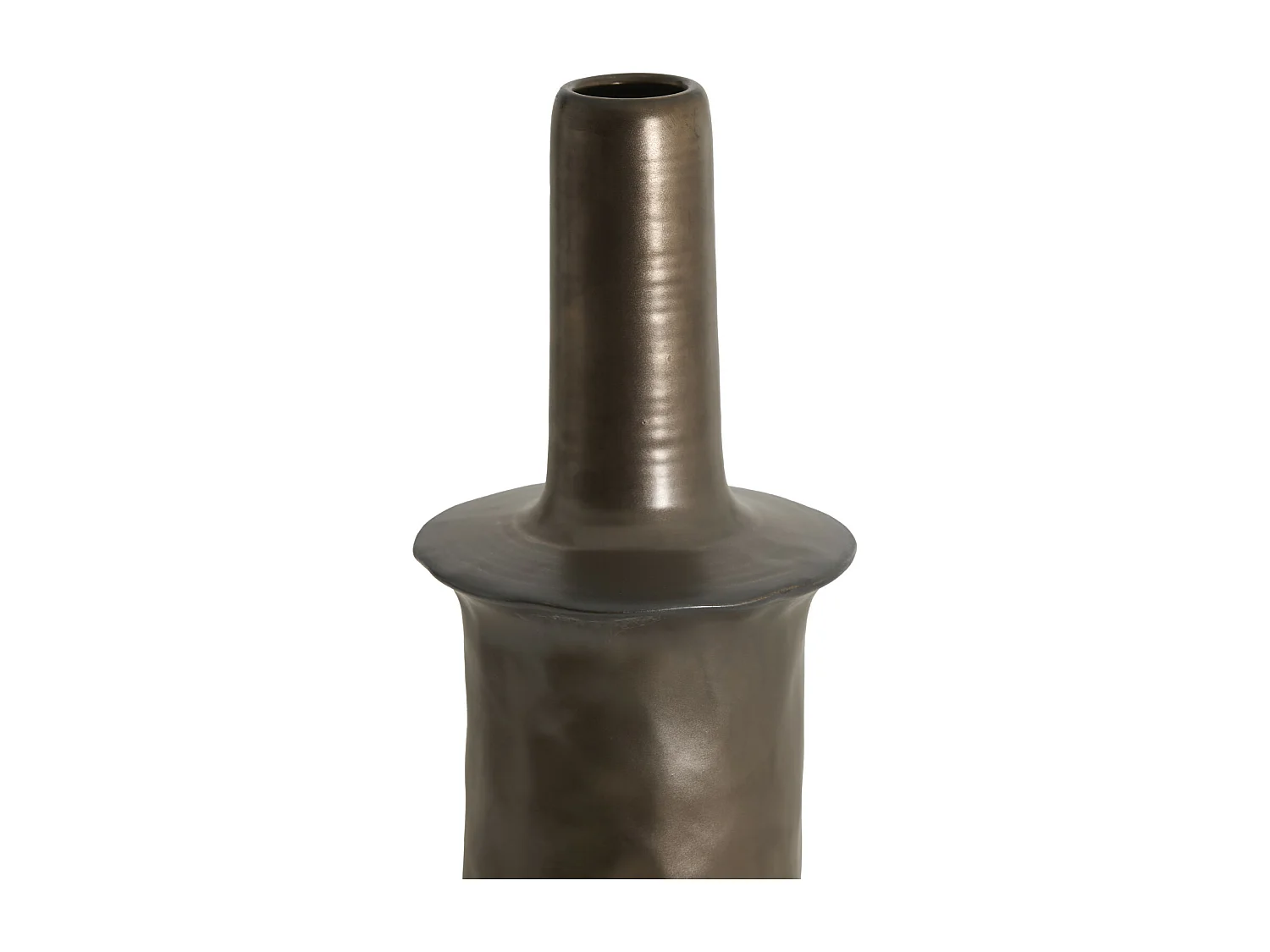 Vase SENNES - Ø19,5x56cm - Bronze