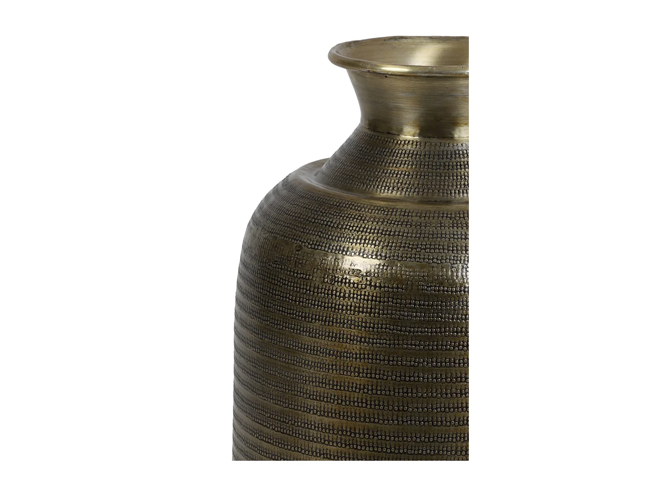 Vase PERROY - Ø29x53cm - Bronze